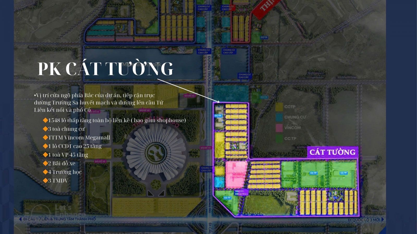 phân khu cát tường