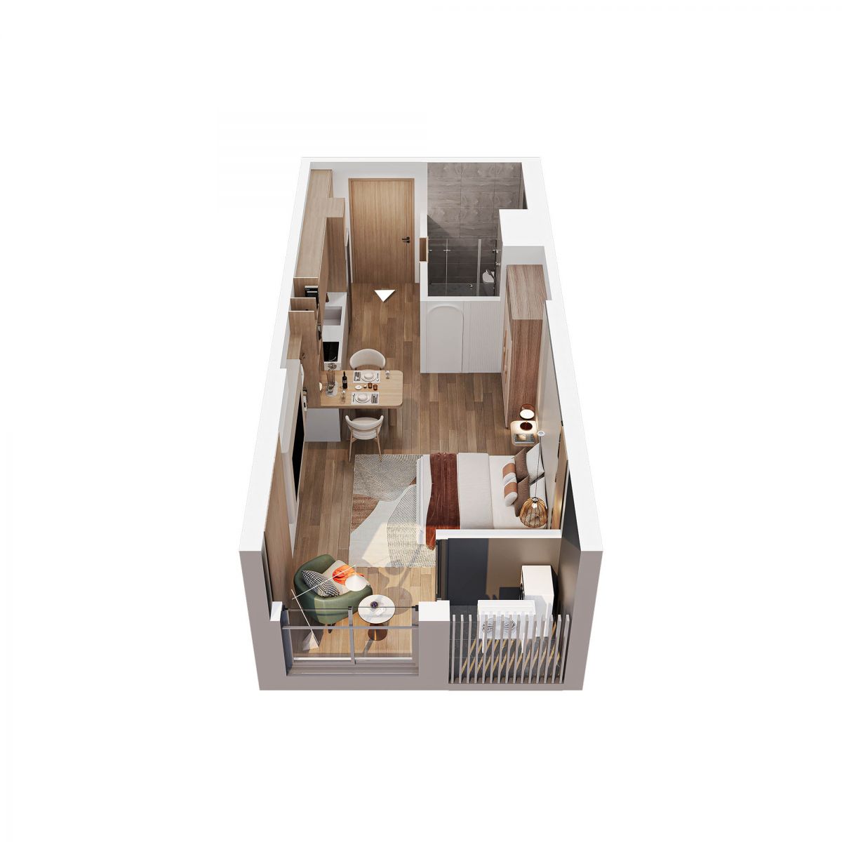 studio - masteri grand avenue