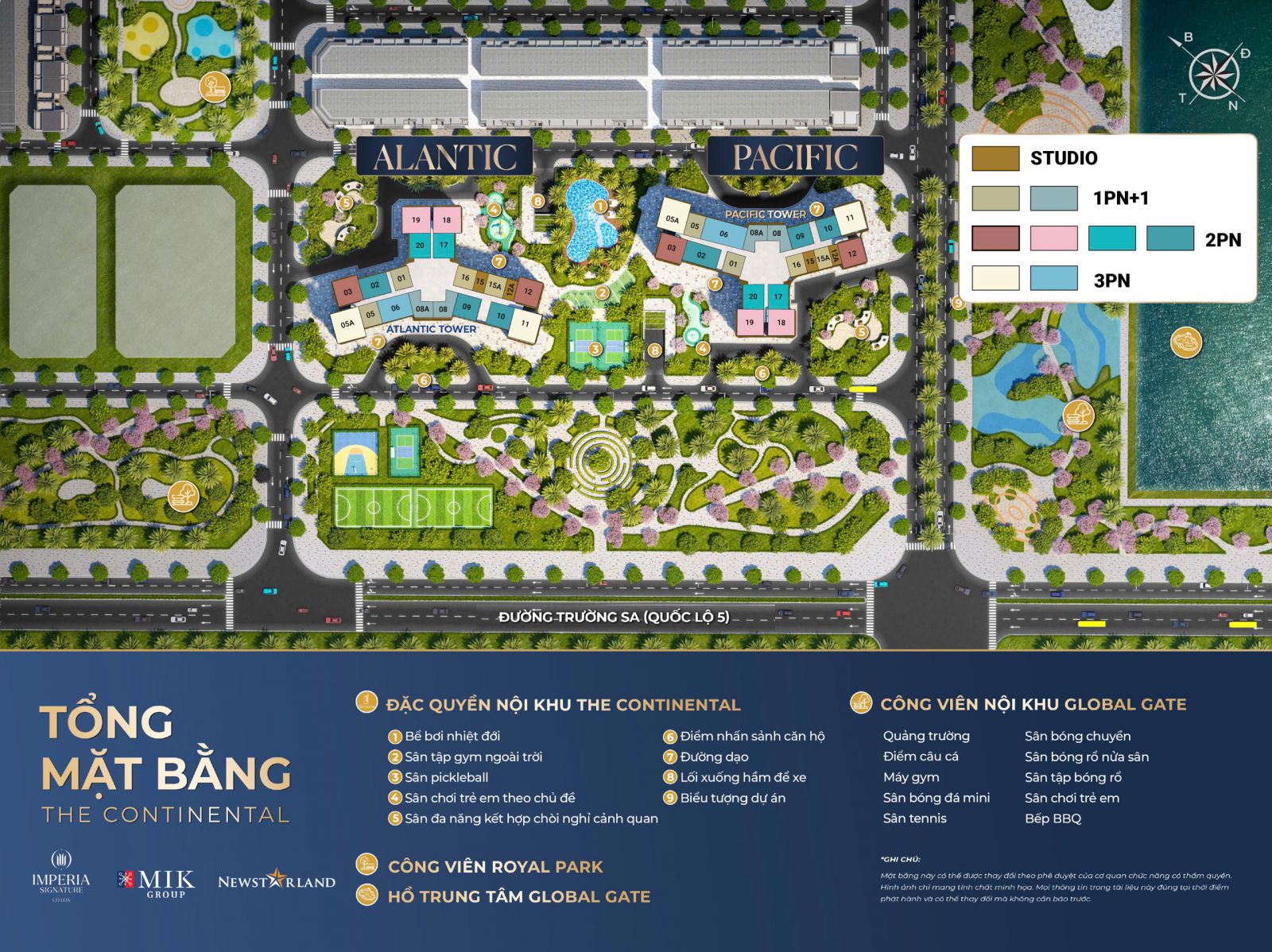 mặt bằng tổng thể tòa Y4-Y5 chung cư Imperia Cổ Loa